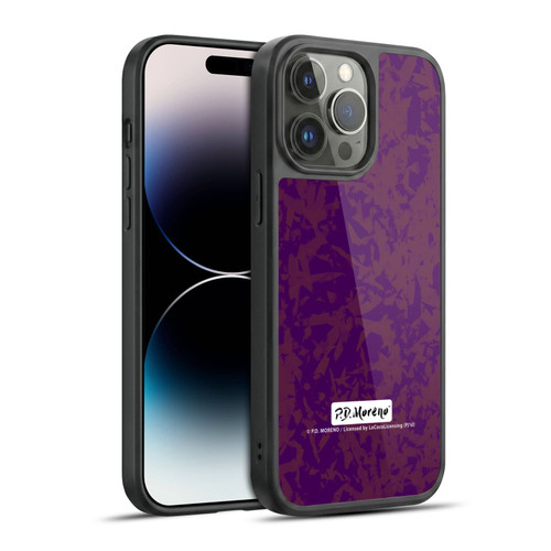 P.D. Moreno Patterns Violet Gel Armour Case For Apple iPhone 14 Pro Max
