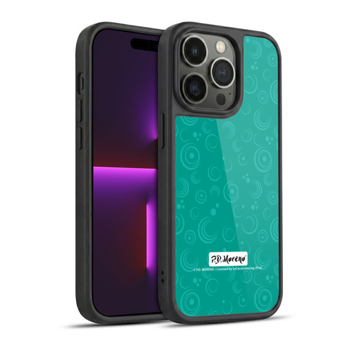 P.D. Moreno Patterns Circles Gel Armour Case For Apple iPhone 14 Pro