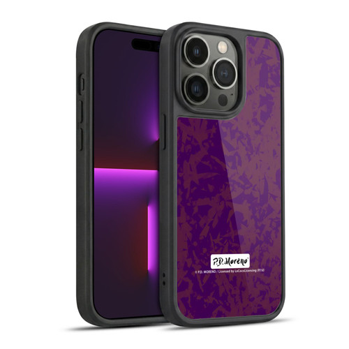 P.D. Moreno Patterns Violet Gel Armour Case For Apple iPhone 14 Pro