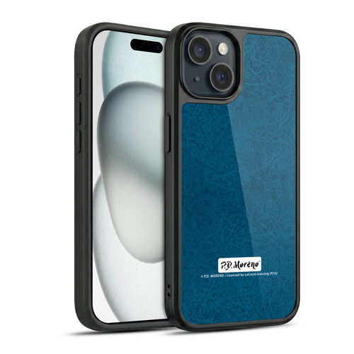 P.D. Moreno Patterns Teal Gel Armour Case For Apple iPhone 15