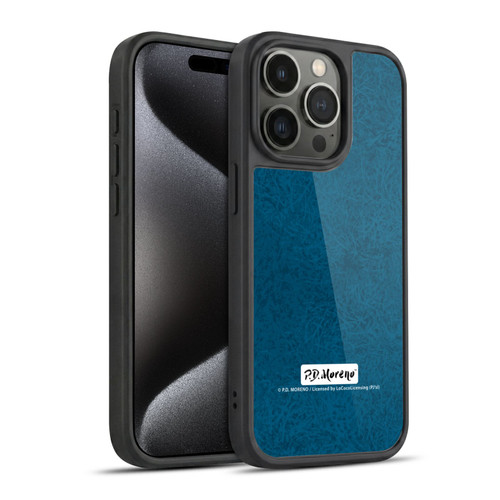 P.D. Moreno Patterns Teal Gel Armour Case For Apple iPhone 15 Pro