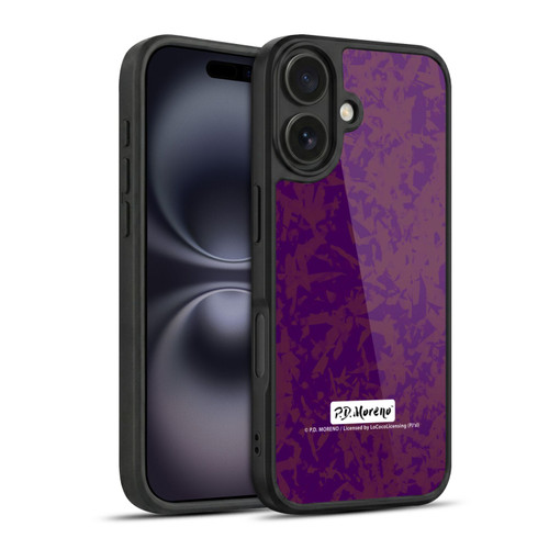 P.D. Moreno Patterns Violet Gel Armour Case For Apple iPhone 16