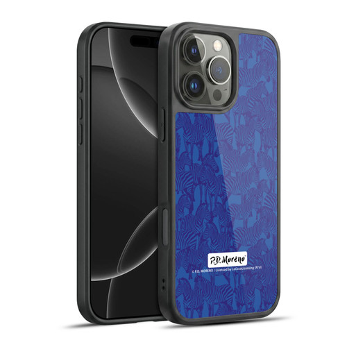 P.D. Moreno Patterns Zebra Gel Armour Case For Apple iPhone 16 Pro Max