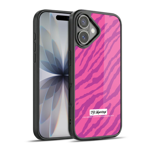 P.D. Moreno Patterns Pink Zebra Gel Armour Case For Apple iPhone 17