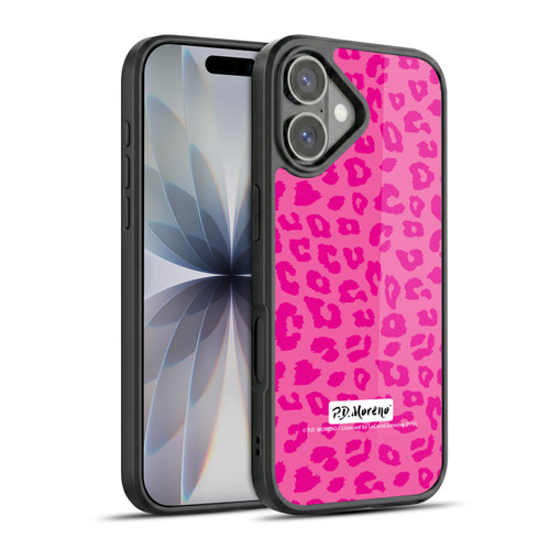 P.D. Moreno Patterns Pink Leopard Gel Armour Case For Apple iPhone 17