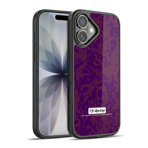 P.D. Moreno Patterns Violet Gel Armour Case For Apple iPhone 17