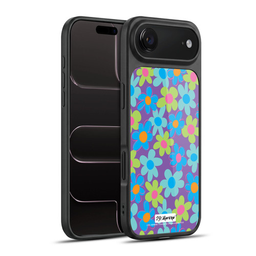 P.D. Moreno Patterns Purple Gel Armour Case For Apple iPhone 17 Air
