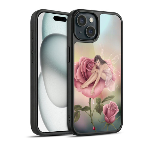 Rachel Anderson Pixies Rose Gel Armour Case For Apple iPhone 15