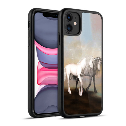 Simone Gatterwe Pegasus And Unicorns Lovers Gel Armour Case For Apple iPhone 11