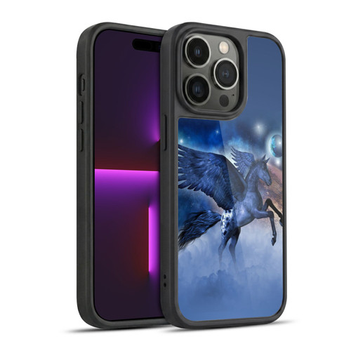 Simone Gatterwe Pegasus And Unicorns Little Pegasus Gel Armour Case For Apple iPhone 14 Pro