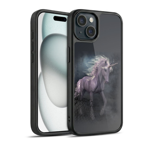 Simone Gatterwe Pegasus And Unicorns Escape Gel Armour Case For Apple iPhone 15