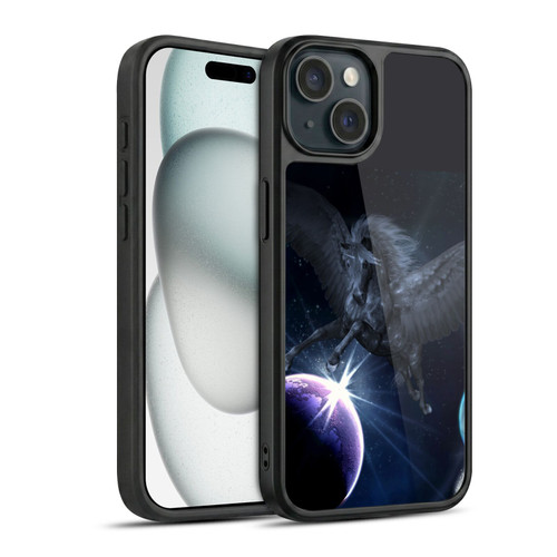 Simone Gatterwe Pegasus And Unicorns Pegasus Gel Armour Case For Apple iPhone 15