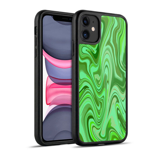 Suzan Lind Marble Light Green Gel Armour Case For Apple iPhone 11