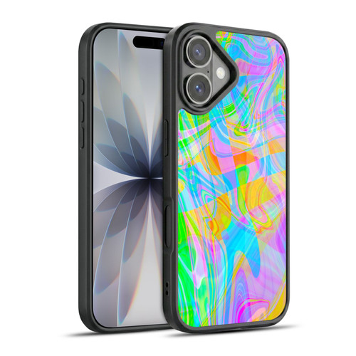 Suzan Lind Marble Abstract Rainbow Gel Armour Case For Apple iPhone 17