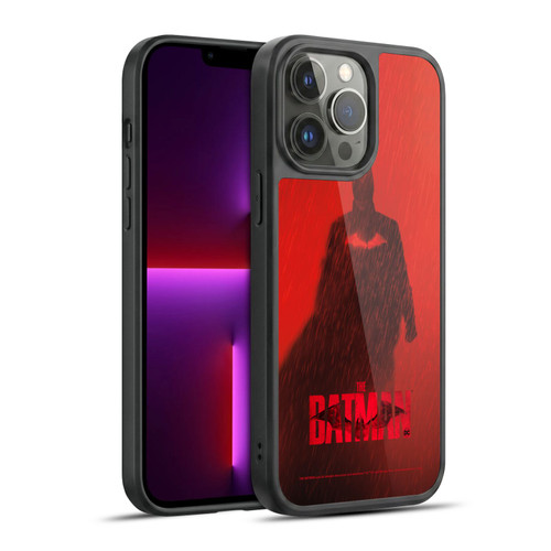 The Batman Posters Red Rain Gel Armour Case For Apple iPhone 13 Pro Max