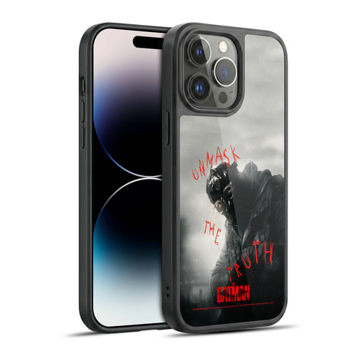 The Batman Posters Riddler Unmask The Truth Gel Armour Case For Apple iPhone 14 Pro Max