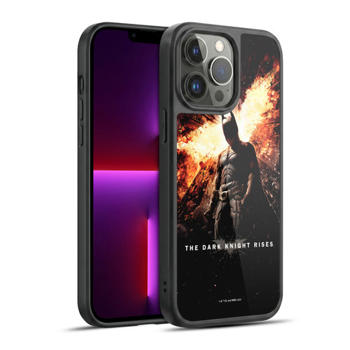 The Dark Knight Rises Key Art Batman Poster Gel Armour Case For Apple iPhone 13 Pro Max