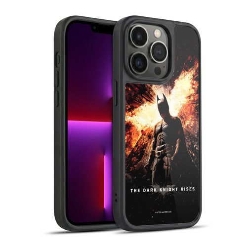 The Dark Knight Rises Key Art Batman Poster Gel Armour Case For Apple iPhone 13 Pro