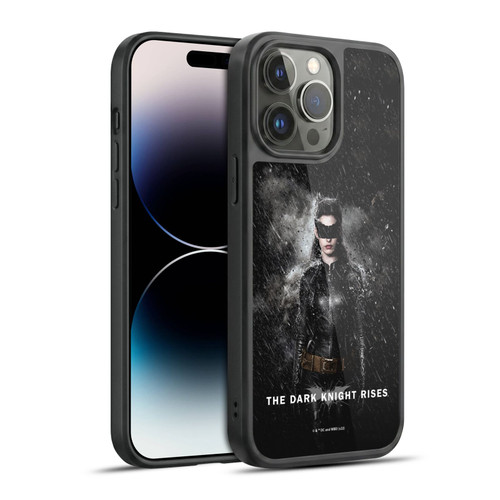 The Dark Knight Rises Key Art Catwoman Rain Poster Gel Armour Case For Apple iPhone 14 Pro Max