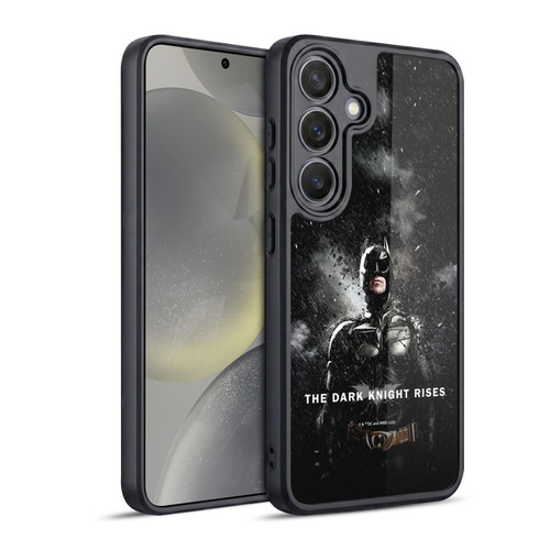 The Dark Knight Rises Key Art Batman Rain Poster Gel Armour Case For Samsung Galaxy S24 5G