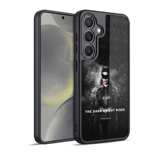 The Dark Knight Rises Key Art Catwoman Rain Poster Gel Armour Case For Samsung Galaxy S24 5G
