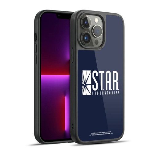 The Flash TV Series Logos Star Labs Gel Armour Case For Apple iPhone 13 Pro Max
