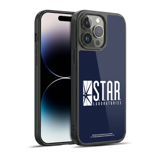 The Flash TV Series Logos Star Labs Gel Armour Case For Apple iPhone 14 Pro Max