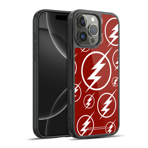 The Flash TV Series Logos Pattern Gel Armour Case For Apple iPhone 16 Pro Max