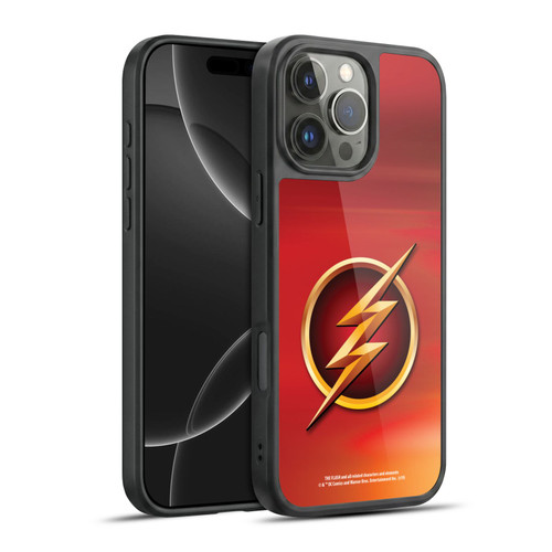 The Flash TV Series Logos Red Gel Armour Case For Apple iPhone 16 Pro Max