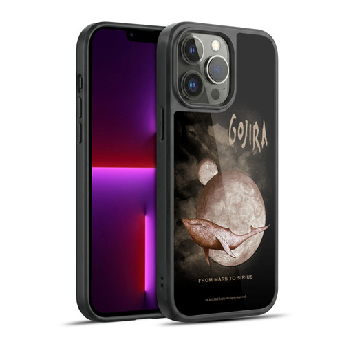 Gojira Graphics From Mars to Sirius in Black Gel Armour Case For Apple iPhone 13 Pro Max