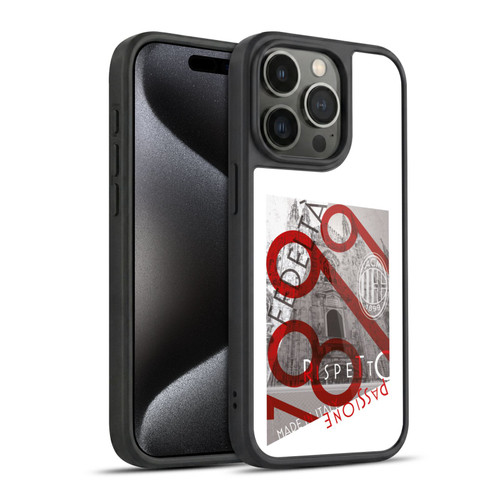AC Milan Adults Passion Gel Armour Case For Apple iPhone 15 Pro