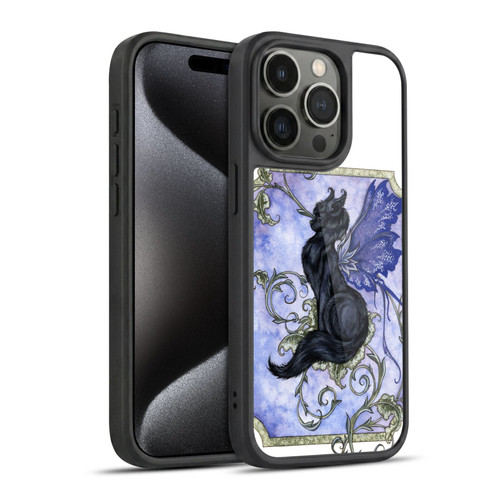 Amy Brown Folklore Fairy Cat Gel Armour Case For Apple iPhone 15 Pro