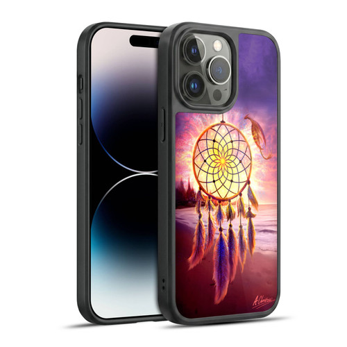 Anthony Christou Fantasy Art Beach Dragon Dream Catcher Gel Armour Case For Apple iPhone 14 Pro Max