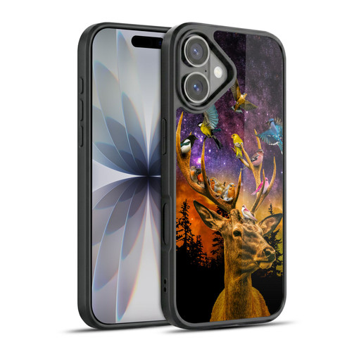 Dave Loblaw Animals Deer and Birds Gel Armour Case For Apple iPhone 17