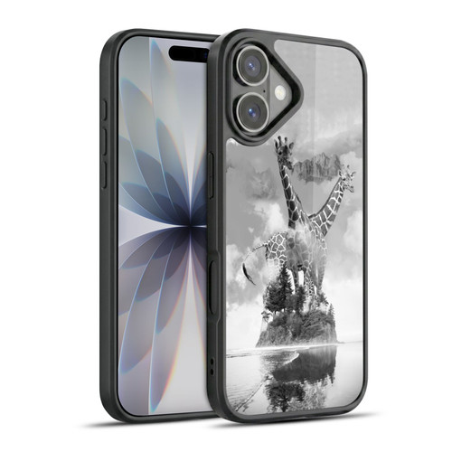 Dave Loblaw Animals Giraffe In The Mist Gel Armour Case For Apple iPhone 17