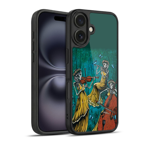 David Lozeau Colourful Art Three Female Gel Armour Case For Apple iPhone 16
