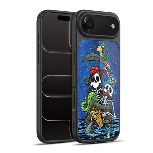 David Lozeau Colourful Art Pirate Couple Gel Armour Case For Apple iPhone 17 Air