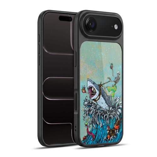 David Lozeau Colourful Art Surfing Gel Armour Case For Apple iPhone 17 Air