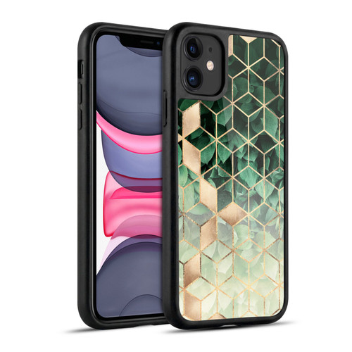 Elisabeth Fredriksson Sparkles Leaves And Cubes Gel Armour Case For Apple iPhone 11