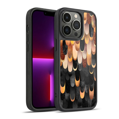 Elisabeth Fredriksson Sparkles Copper And Black Gel Armour Case For Apple iPhone 13 Pro