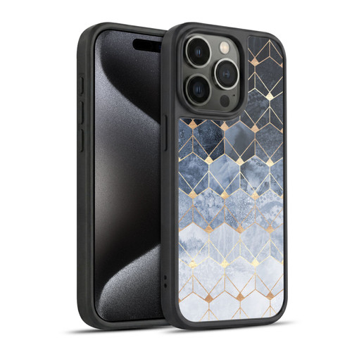 Elisabeth Fredriksson Sparkles Hexagons And Diamonds Gel Armour Case For Apple iPhone 15 Pro