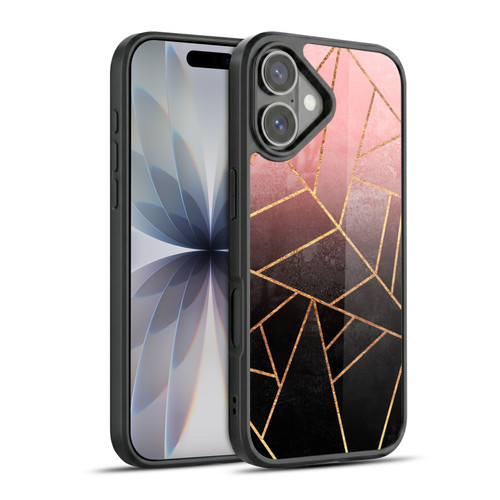 Elisabeth Fredriksson Sparkles Pink And Black Gel Armour Case For Apple iPhone 17