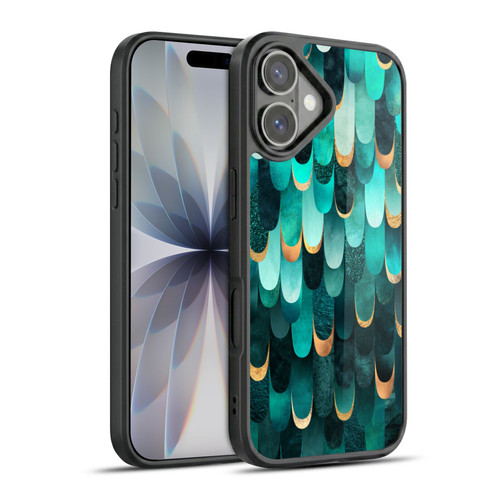 Elisabeth Fredriksson Sparkles Turquoise Gel Armour Case For Apple iPhone 17