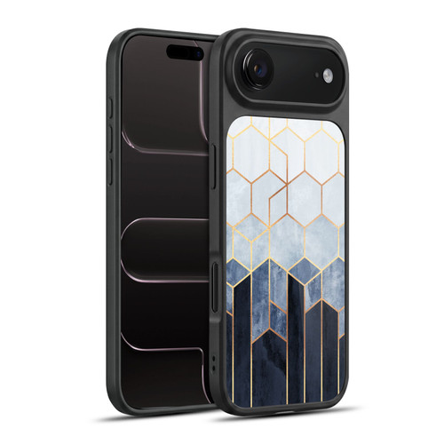 Elisabeth Fredriksson Sparkles Soft Blue Hexagons Gel Armour Case For Apple iPhone 17 Air