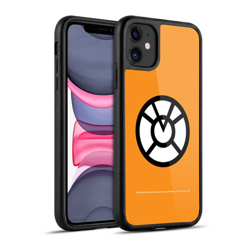 Green Lantern DC Comics Lantern Corps Orange Gel Armour Case For Apple iPhone 11