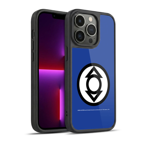 Green Lantern DC Comics Lantern Corps Indigo Gel Armour Case For Apple iPhone 13 Pro