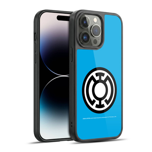 Green Lantern DC Comics Lantern Corps Blue Gel Armour Case For Apple iPhone 14 Pro Max