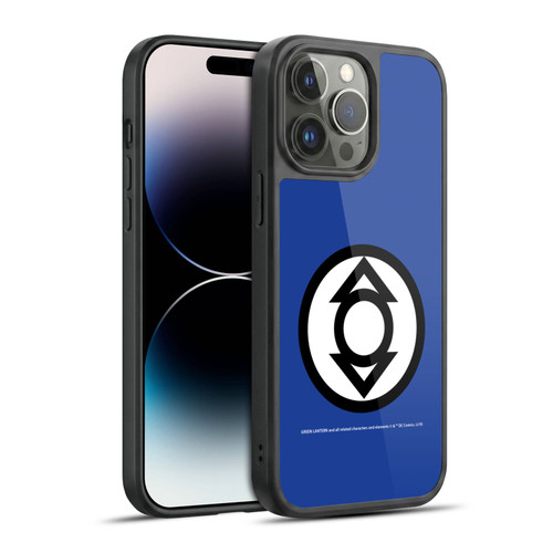Green Lantern DC Comics Lantern Corps Indigo Gel Armour Case For Apple iPhone 14 Pro Max