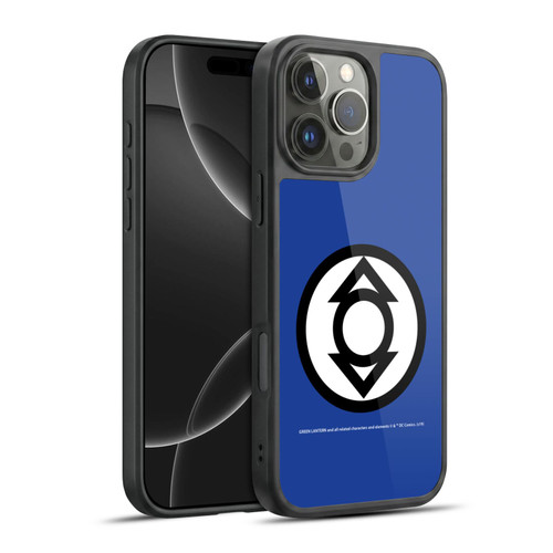 Green Lantern DC Comics Lantern Corps Indigo Gel Armour Case For Apple iPhone 16 Pro Max