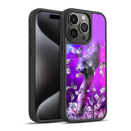 Random Galaxy Animals Dancing Strip Pole Sloth Gel Armour Case For Apple iPhone 15 Pro